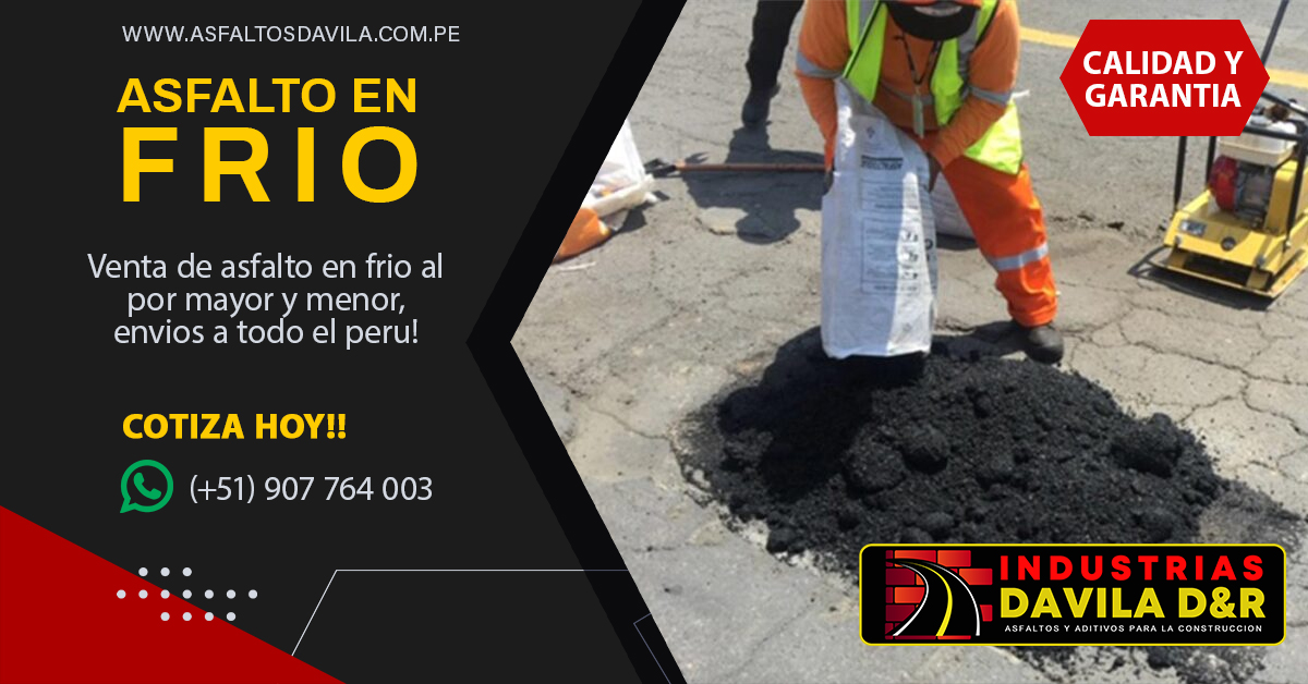 asfalto en frio