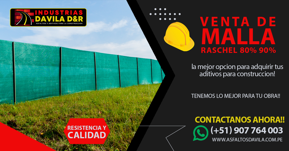 venta de malla raschel