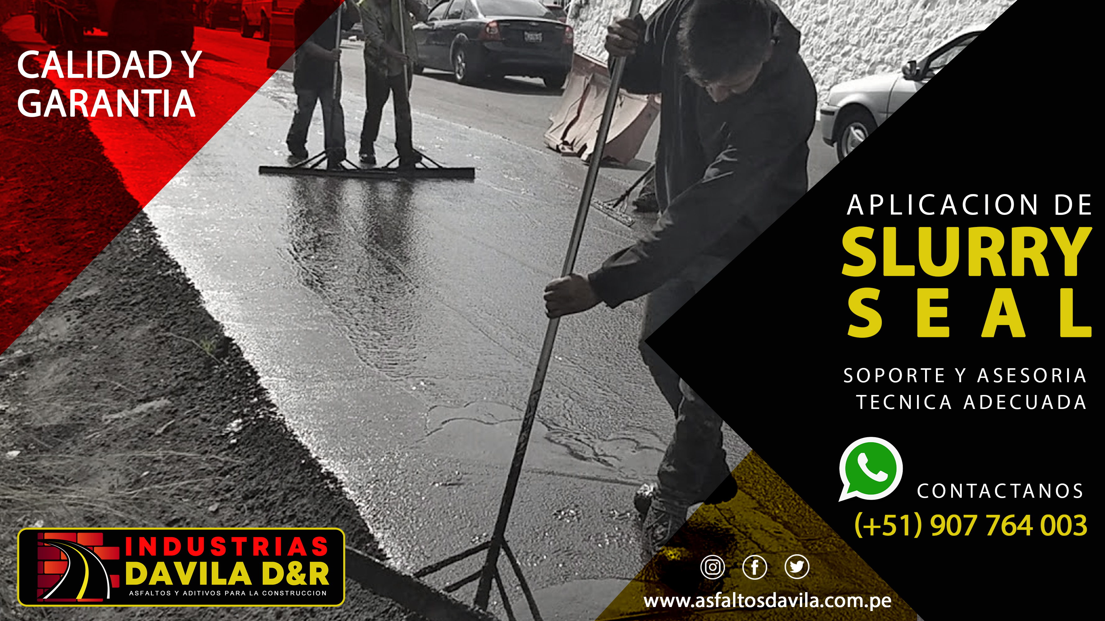 slurry seal en peru